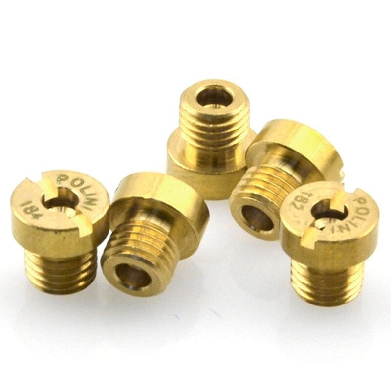 Polini Bag of 5 jets Polini Dell'Orto 6 mm. 114