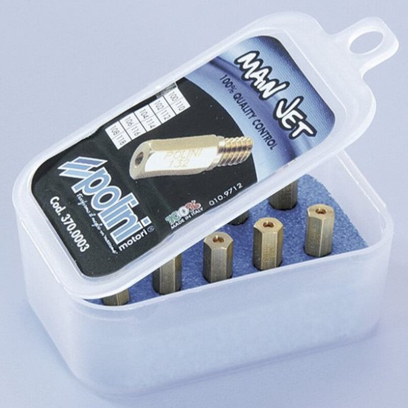 Polini main jet pack-10 jets for Keihin carburetor, 80/98 (370.0002)