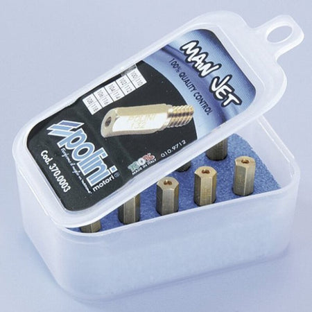 Polini main jet pack-10 jets for Keihin/PWK carburetor, 120/138 (370.0004)