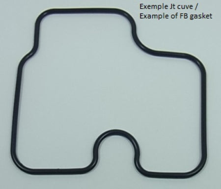 TOURM SPAREPARTS FLOAT BOWL GASKET TOURMAX Vlotterkamer pakking set (4 stuks) Honda ST1100 Pan European
