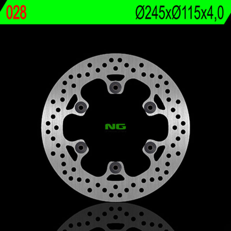 NG BRAKES Round Fixed Brake Disc