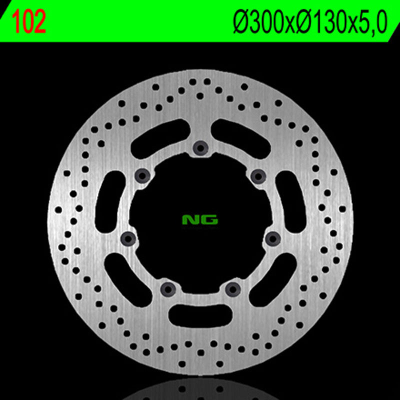 NG BRAKES Round Fixed Brake Disc