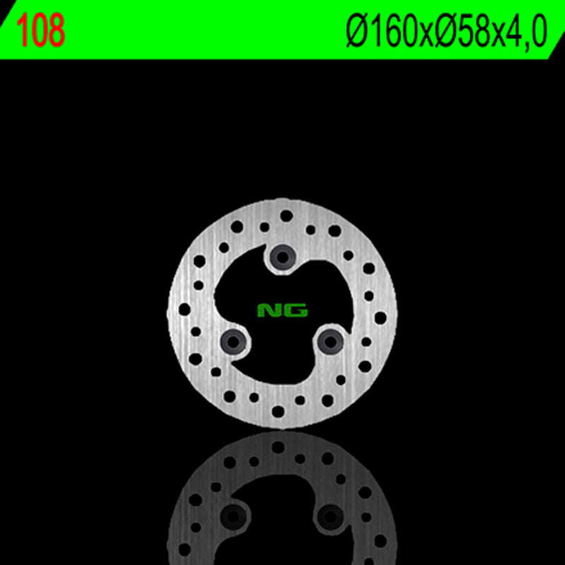 NG BRAKES Round Fixed Brake Disc