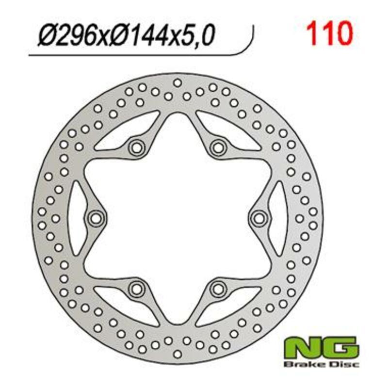 NG BRAKES Round Fixed Brake Disc