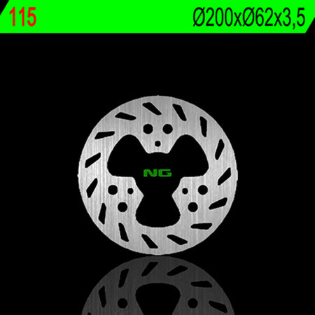 NG BRAKES Round Fixed Brake Disc