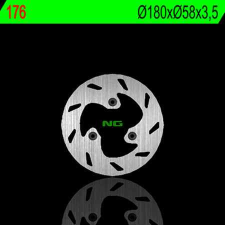 NG BRAKES Round Fixed Brake Disc