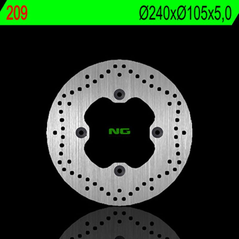 NG BRAKES Round Fixed Brake Disc