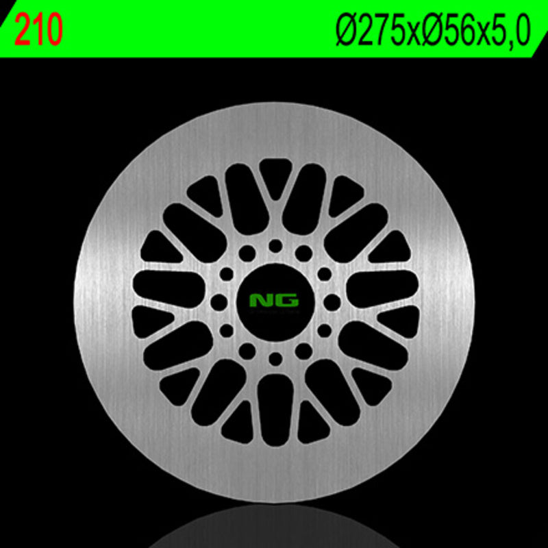 NG BRAKES Round Fixed Brake Disc