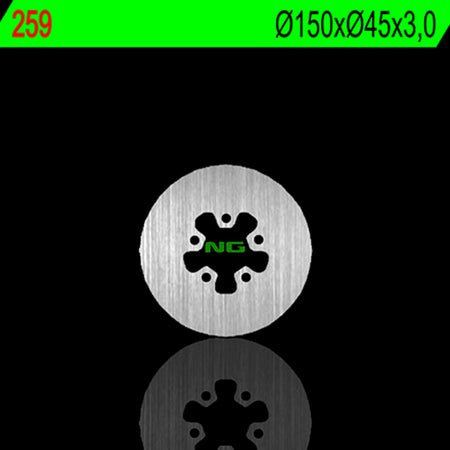 NG BRAKES Round Fixed Brake Disc