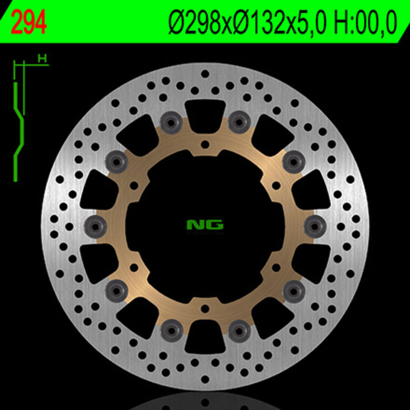 NG BRAKES Round Floating Brake Disc