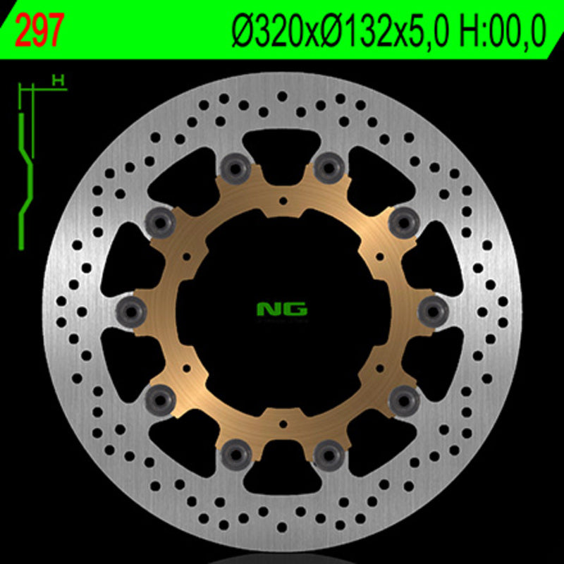 NG BRAKES Round Floating Brake Disc