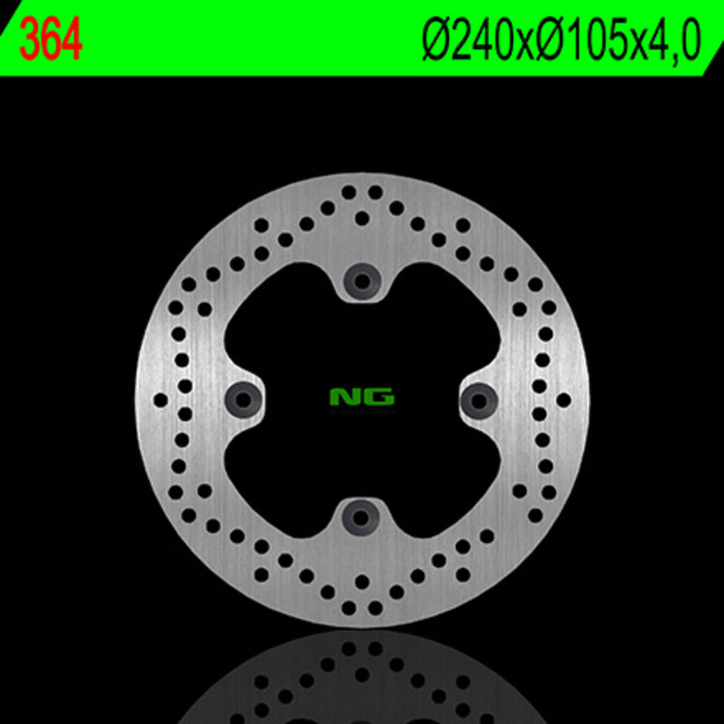 NG BRAKES Round Fixed Brake Disc