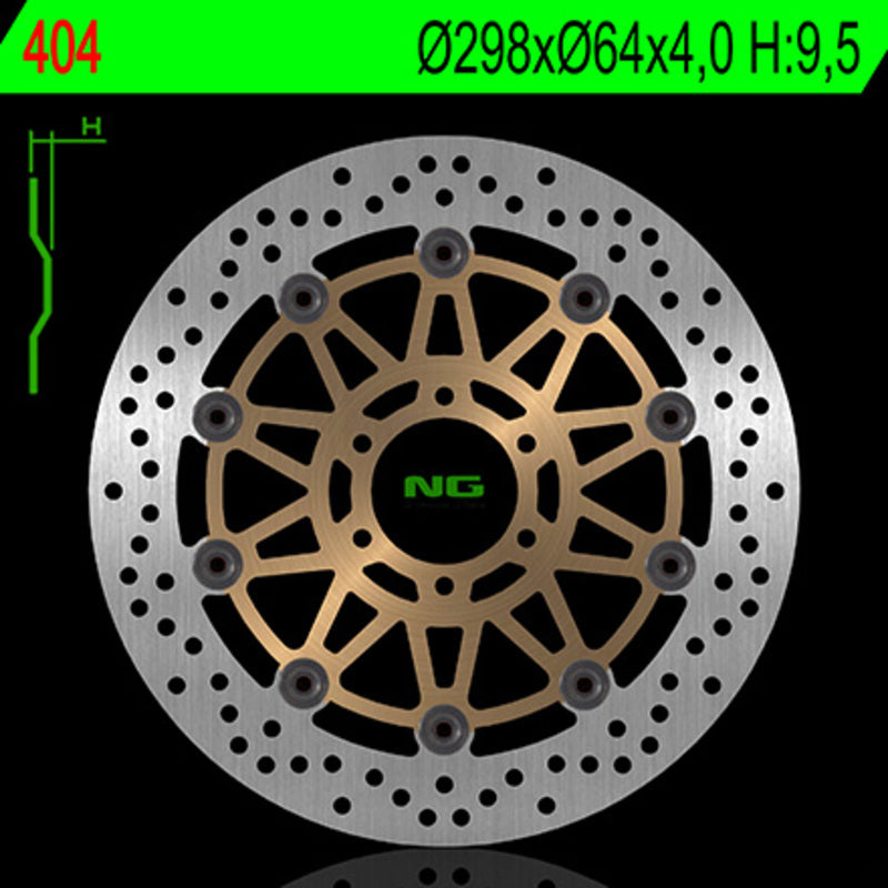 NG BRAKES Round Floating Brake Disc