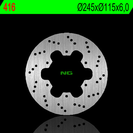 NG BRAKES Round Fixed Brake Disc