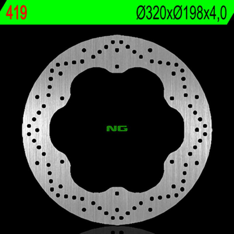 NG BRAKES Round Fixed Brake Disc