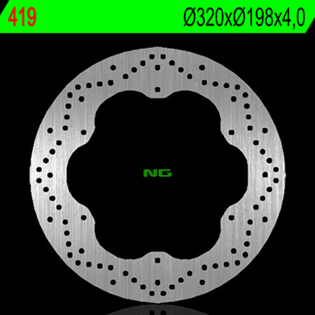 NG BRAKES Round Fixed Brake Disc