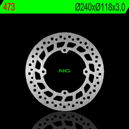 NG BRAKES Round Fixed Brake Disc