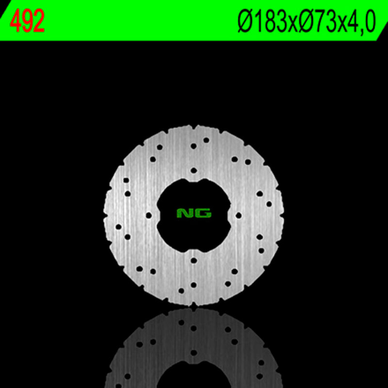 NG BRAKES Round Fixed Brake Disc