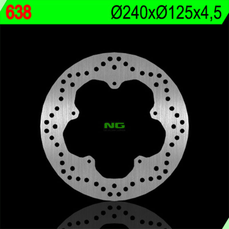 NG BRAKES Round Fixed Brake Disc