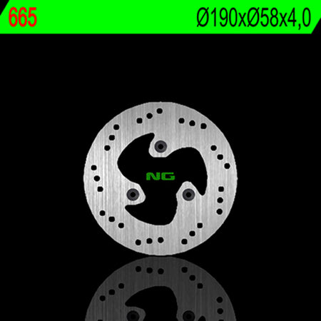 NG BRAKES Round Fixed Brake Disc