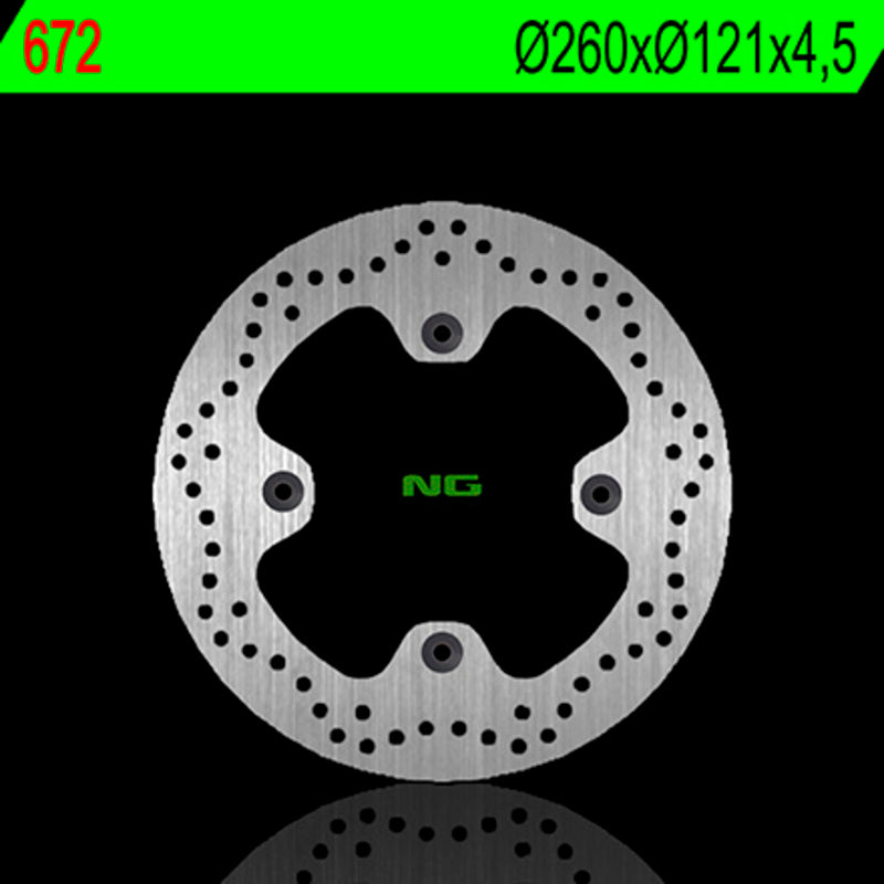 NG BRAKES Round Fixed Brake Disc