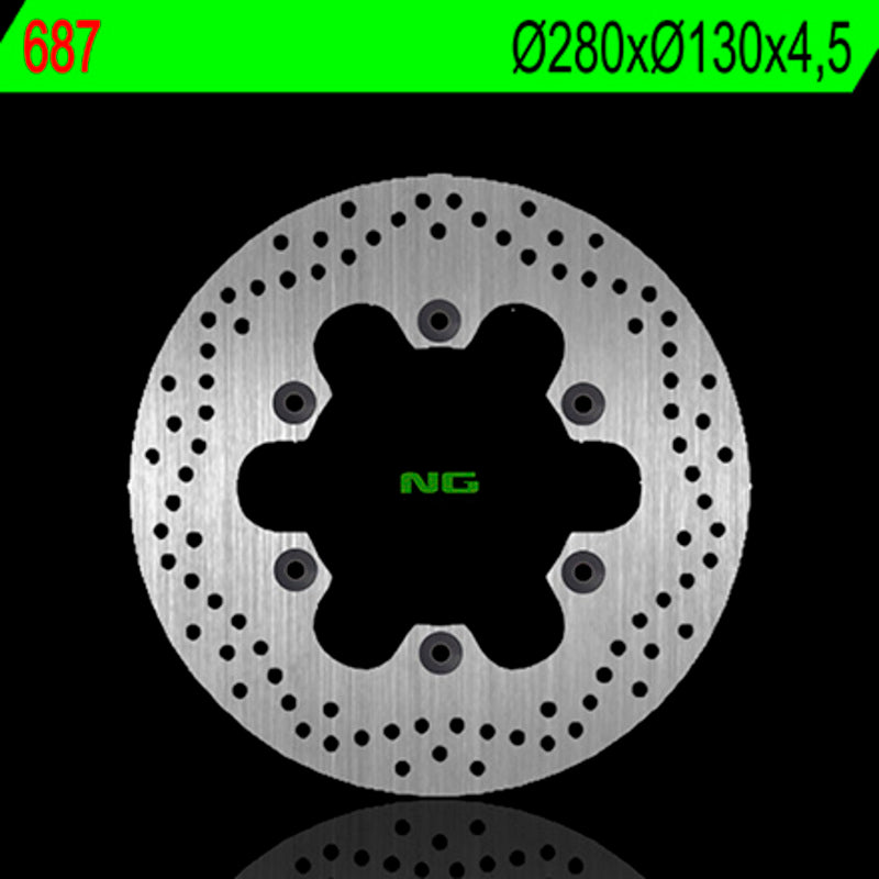 NG BRAKES Round Fixed Brake Disc