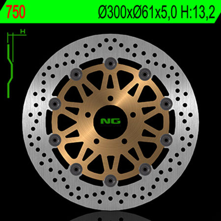 NG BRAKES Round Floating Brake Disc