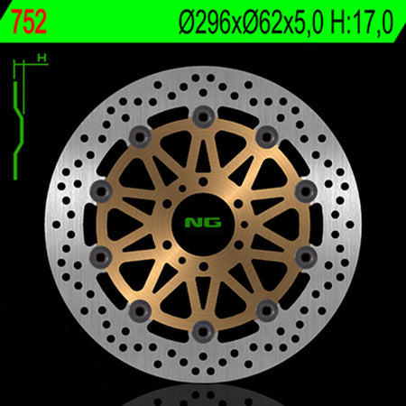 NG BRAKES Round Floating Brake Disc
