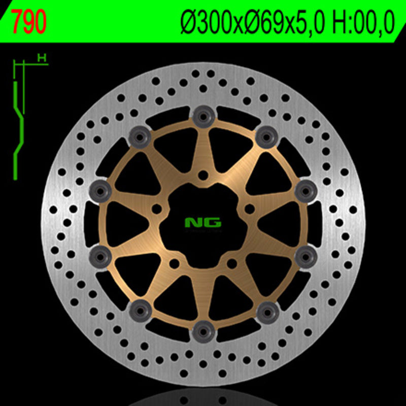 NG BRAKES Round Floating Brake Disc
