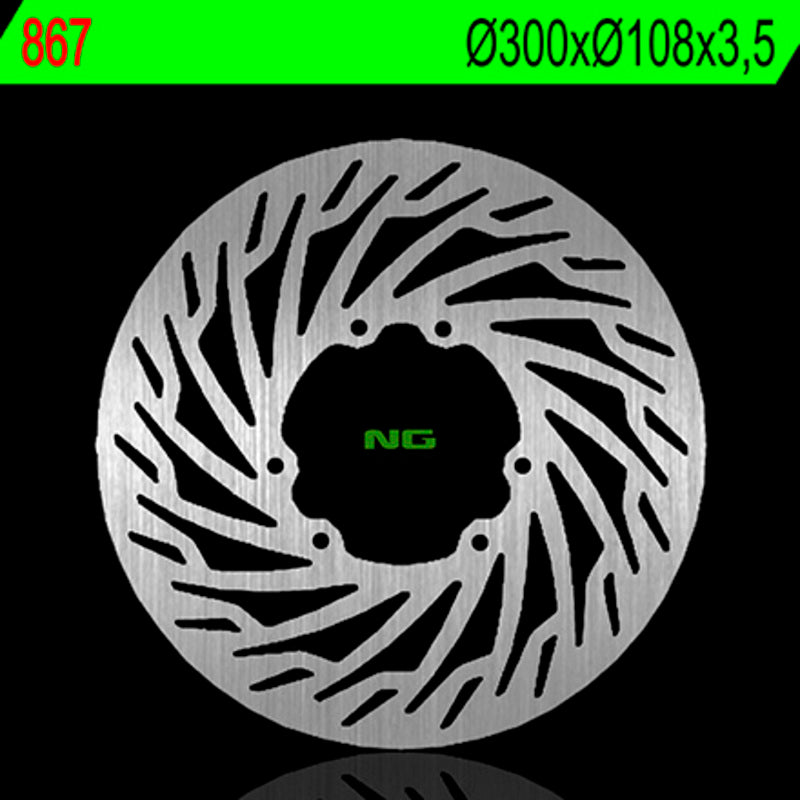 NG BRAKES Round Fixed Brake Disc