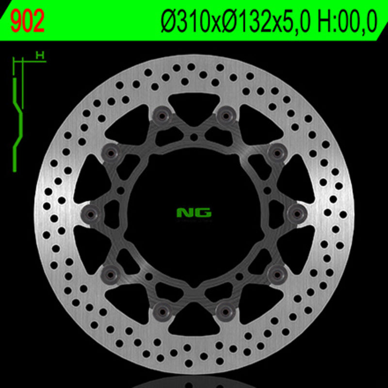 NG BRAKES Round Floating Brake Disc