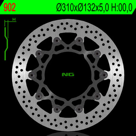 NG BRAKES Round Floating Brake Disc