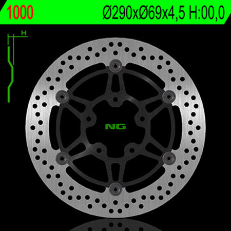 NG BRAKES Round Floating Brake Disc