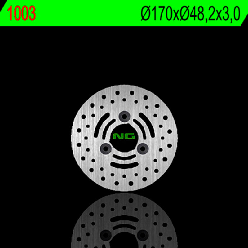 NG BRAKES Round Fixed Brake Disc