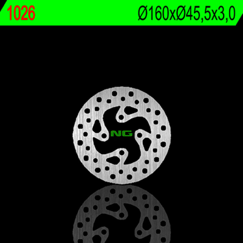NG BRAKES Round Fixed Brake Disc