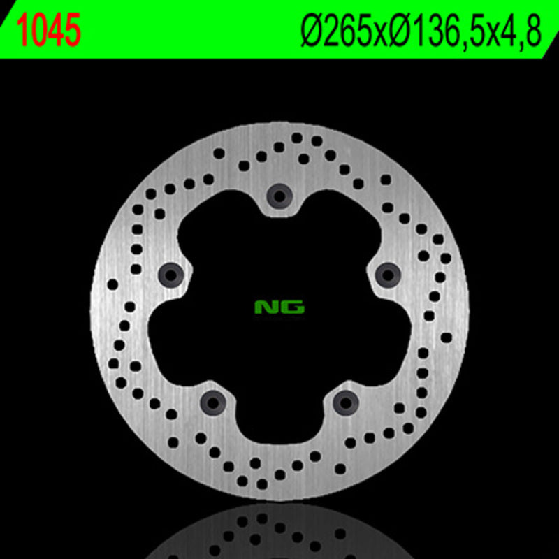 NG BRAKES Round Fixed Brake Disc
