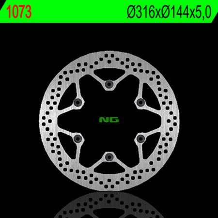 NG BRAKES Round Fixed Brake Disc