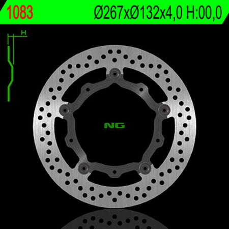 NG BRAKES Round Floating Brake Disc
