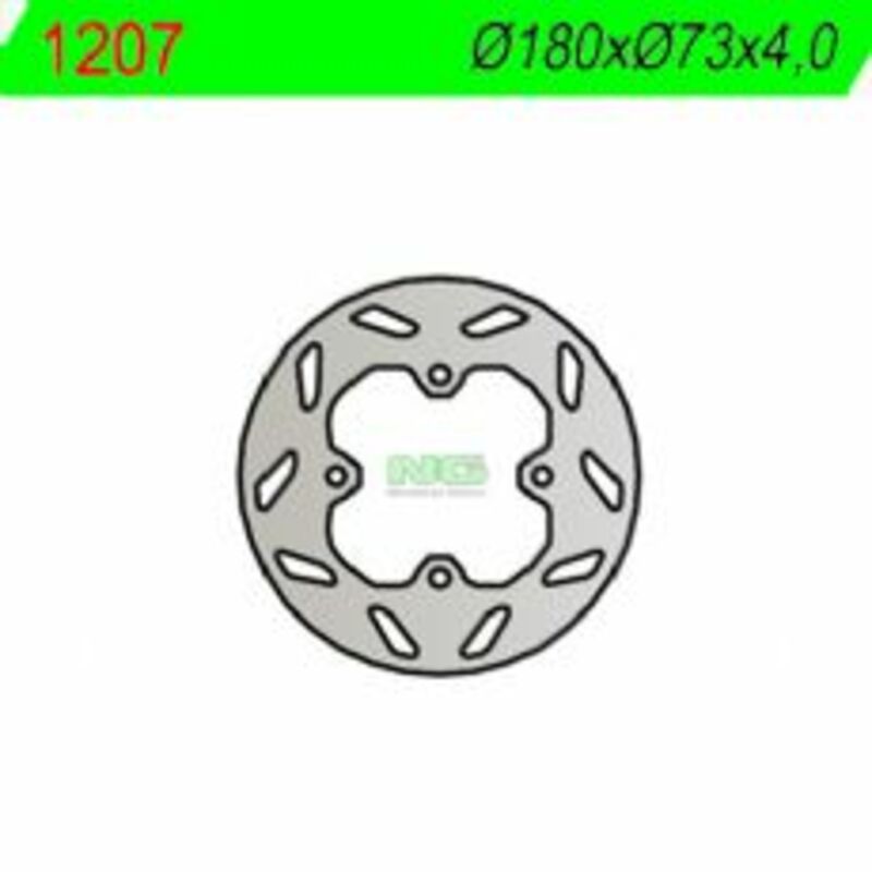 NG BRAKES Round Fixed Brake Disc