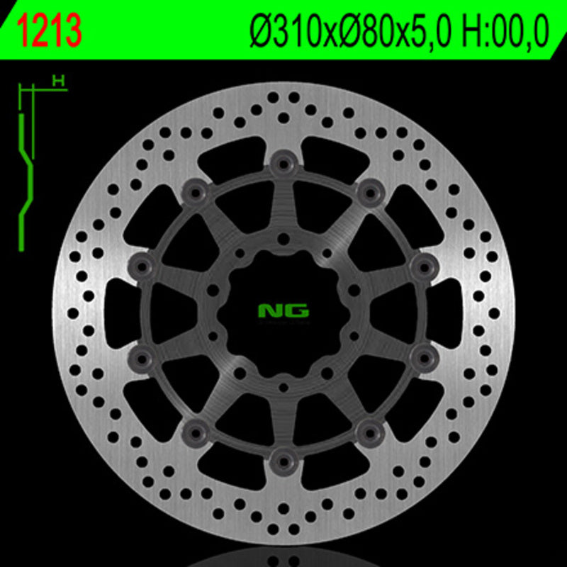 NG BRAKES Round Floating Brake Disc