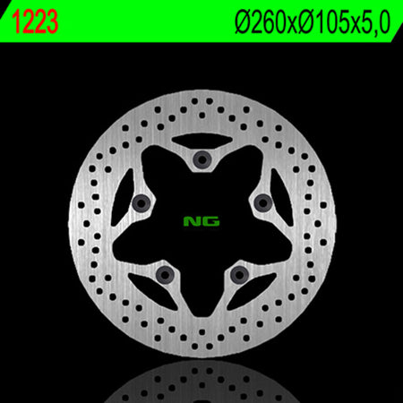NG BRAKES Round Fixed Brake Disc