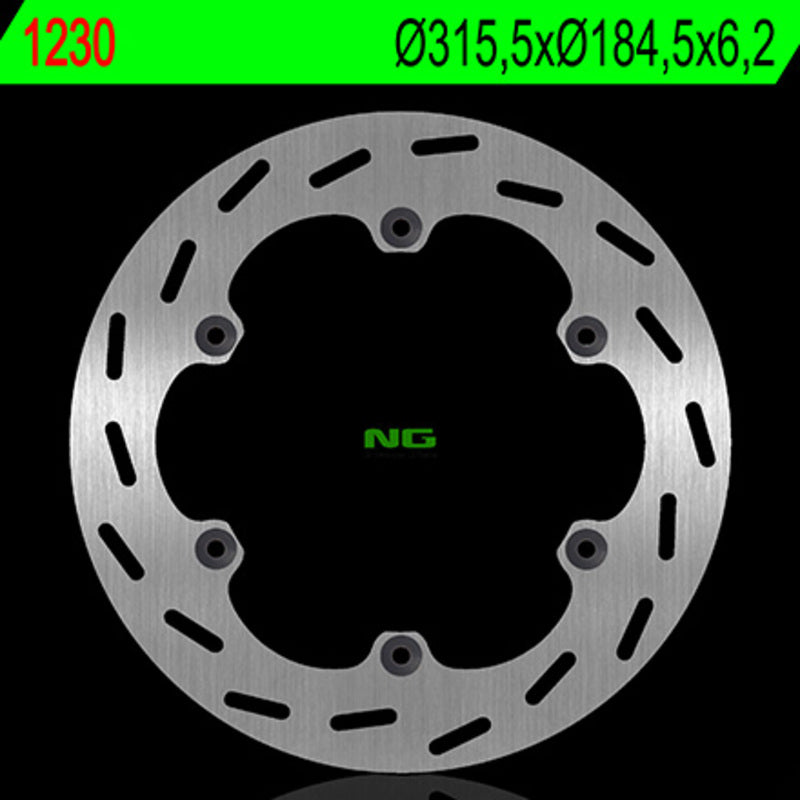 NG BRAKES Round Fixed Brake Disc