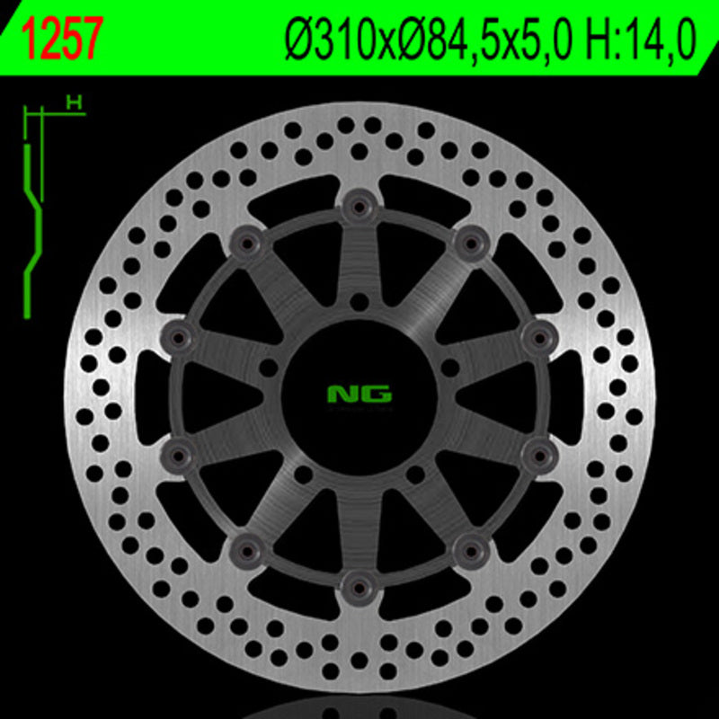NG BRAKES Round Fixed Brake Disc
