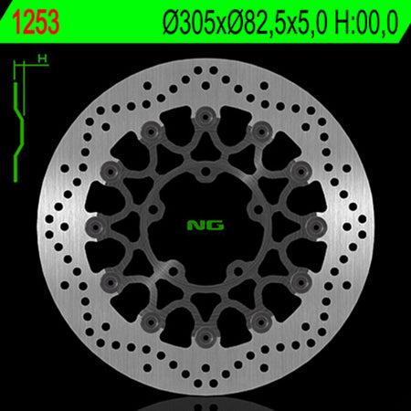 NG BRAKES Round Floating Brake Disc