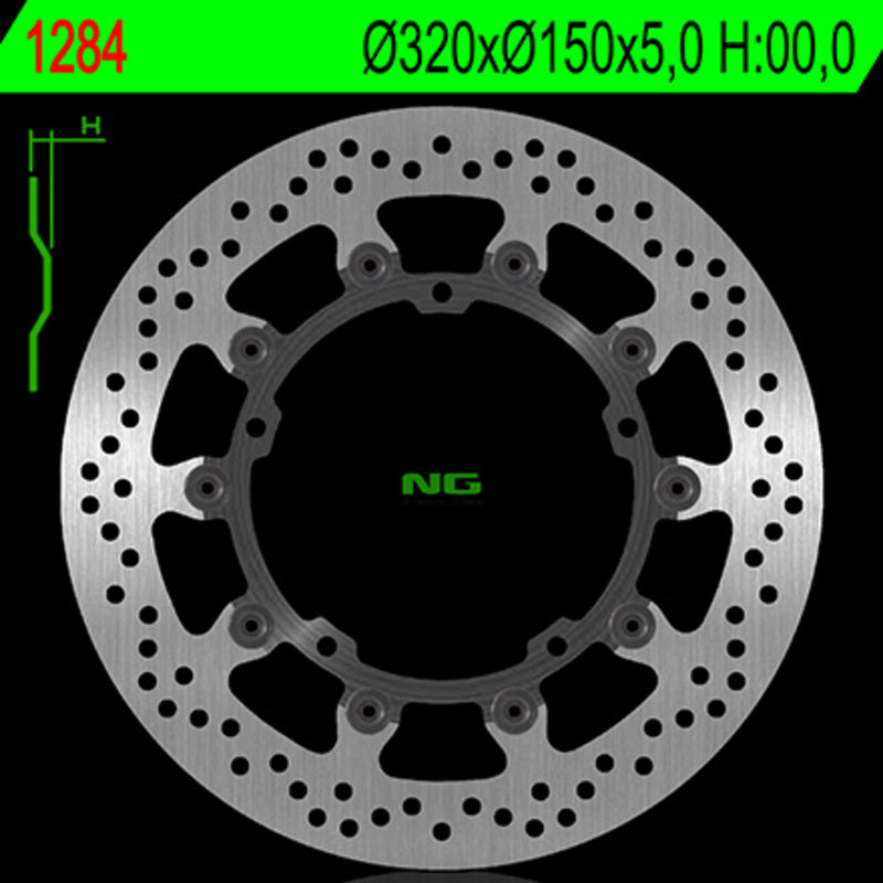 NG BRAKES Round Floating Brake Disc