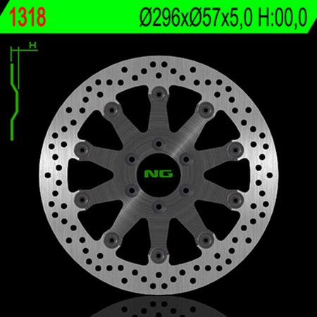 NG BRAKES Round Floating Brake Disc