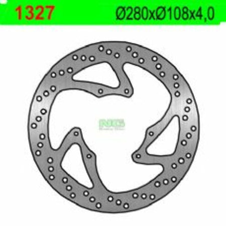 NG BRAKES Round Fixed Brake Disc