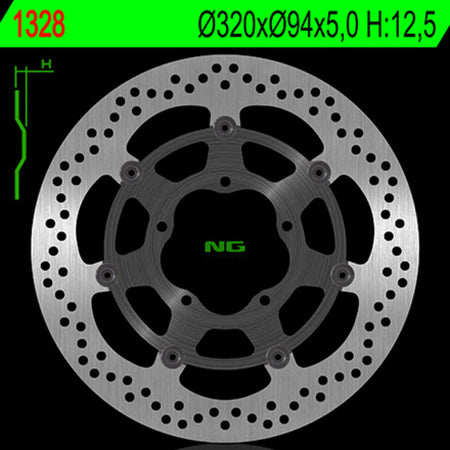 NG BRAKES Round Floating Brake Disc