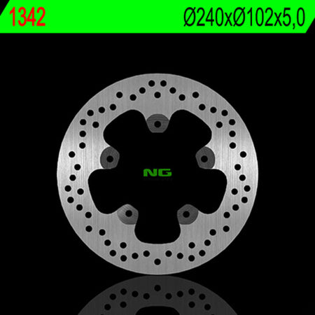 NG BRAKES Round Fixed Brake Disc