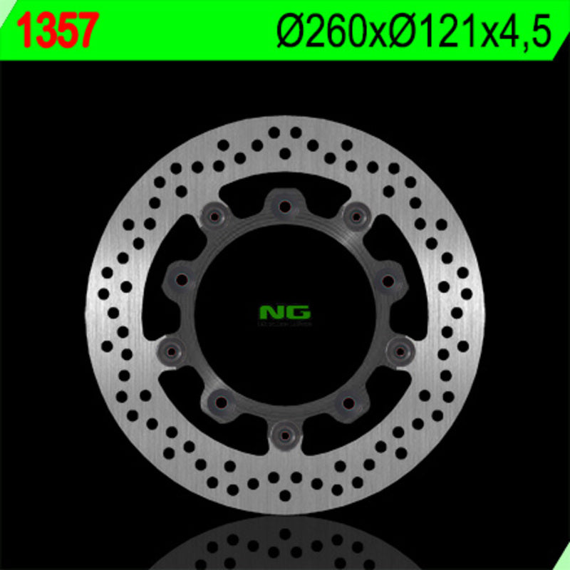 NG BRAKES Round Floating Brake Disc